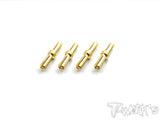 T-WORKS Gold Plated Dual Battery connectors ( 4pcs. ) #EA-029