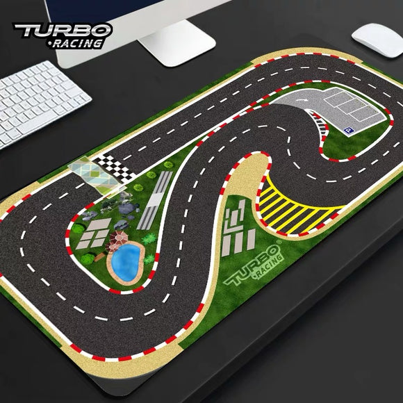 (CLEARANCE ITEM, 60% OFF)(FINAL SALE) Turbo Racing Race Track Mat For 1/76 Micro Racing Car
