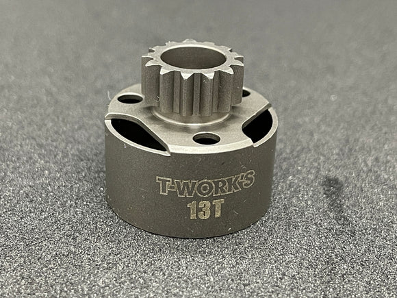 T-WORKS SUPER LIGHT WEIGHT CLUTCH BELL FOR TLR/ TEKNO  (LONG) #TG-065