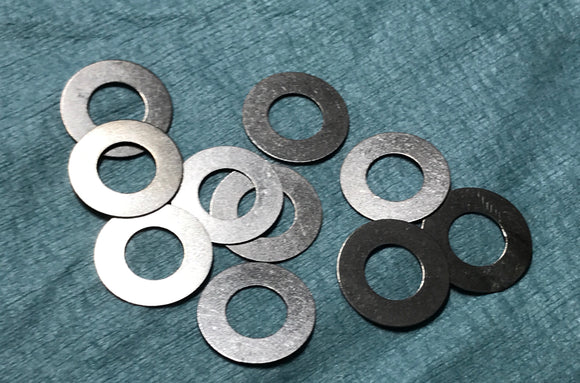 RTW RACING STAINLESS STEEL ULTRA THIN DIFF SHIMS(8 PCS)