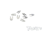 (CLEARANCE ITEM, 60% OFF) T-WORKS Suspension Mount Adjust Spacer 0.5mm ( For Tamiya TC-01/M07 ) 8pcs. #TE-TC01-F