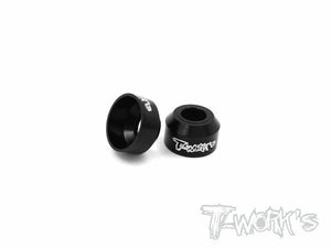(CLEARANCE ITEM) T-WORKS Alum. Drive Shaft Safety Collar 2pcs. ( For Xray XB2 / XB2C'17/XB2C 2018 ) #TO-186