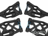 (PREORDER ITEM) T-WORKS Suspension Arm Reinforce Insert Set ( For Team Associated RC8 B3 )(4 pcs) #TO-197-RC8