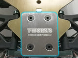 T-WORKS Stainless Steel Rear Skid Plate For S-Workz S35-3 / S35-3E/S35-4/ S35-4E/ S35-T2/ S35-T2E (2pcs) TO-220-S