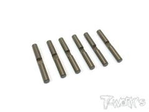 (PREORDER ITEM) T-WORKS Hard Coated 7075-T6 Alum. Diff Cross Pin For Team Associated RC8 B3.1 /Mugen MBX7/7R / Sworkz  #TO-258-RC8
