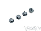 T-WORKS Light Weight serrated Wheel Nut With Cover(P1)(4 pcs) #TO-306