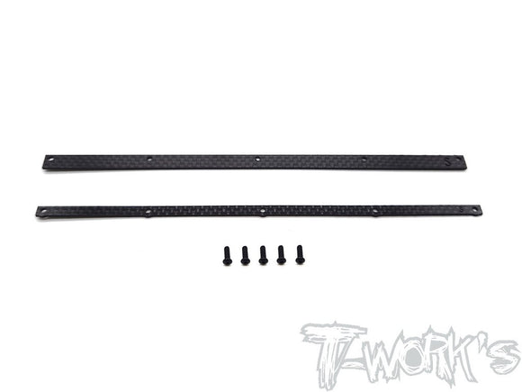 T-WORKS Graphite Wickerbill set for VP PRO/S-Workz 1/8 Offroad wing #TO-309-S