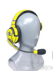 (CLEARANCE ITEM,55% OFF, LAST ONE)T-WORKS HEADSET WRAP FOR EARTEC UL2S HEADSET(2pcs) (YELLOW COLOUR )