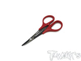 T-WORKS Black Titanium Nitride Lexan Curved Scissor #TT-021-BK