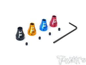 T-WORKS Hex Wrench Collar Set (1.5/2.0/2.5/3.0 each one ) #TT-061-A